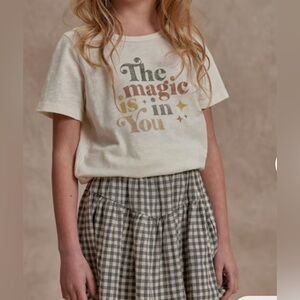 Rylee + Cru “The Magic Is In You” Basic Tee – 3–6M